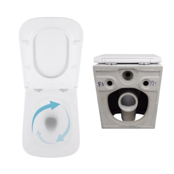 Акційний набір: Унітаз підвісний Jay Ultra Quiet QT07335177W 485х360х320 + Tern Ultra Quiet QT17332303ASW 490x365x325 Акційний набір: Унітаз підвісний Jay Ultra Quiet QT07335177W 485х360х320 + Tern Ultra Quiet QT17332303ASW 490x365x325