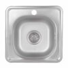 Кухонна мийка Brinex 3838 0,6 мм Satin (BRIN3835SAT06) Кухонна мийка Brinex 3838 0,6 мм Satin (BRIN3835SAT06)