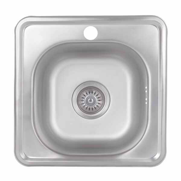 Кухонна мийка Brinex 3838 0,6 мм Satin (BRIN3835SAT06) Кухонна мийка Brinex 3838 0,6 мм Satin (BRIN3835SAT06)