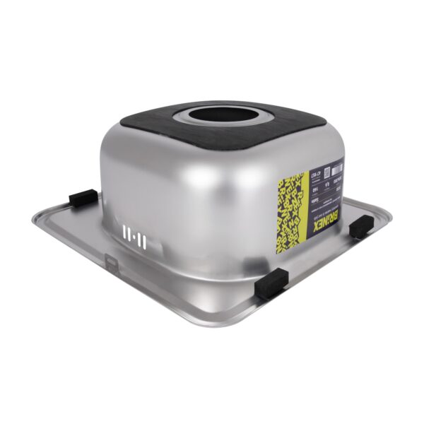 Кухонна мийка Brinex 3838 0,6 мм Satin (BRIN3835SAT06) Кухонна мийка Brinex 3838 0,6 мм Satin (BRIN3835SAT06)