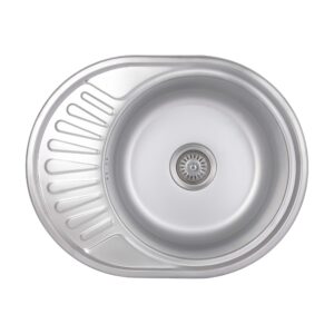 Кухонна мийка Brinex 5745 0,8 мм Satin (BRIN5745SAT08) Кухонна мийка Brinex 5745 0,8 мм Satin (BRIN5745SAT08)