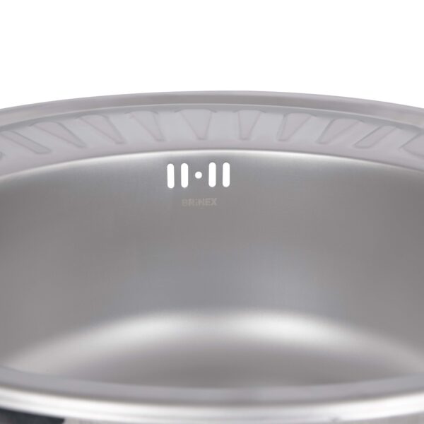 Кухонна мийка Brinex 5745 0,8 мм Satin (BRIN5745SAT08)