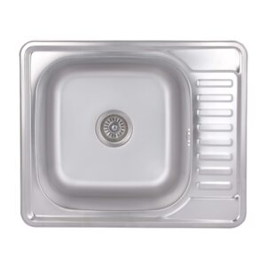 Кухонна мийка Brinex 5848 0,8 мм Satin (BRIN5848SAT08) Кухонна мийка Brinex 5848 0,8 мм Satin (BRIN5848SAT08)