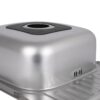 Кухонна мийка Brinex 5848 0,8 мм Satin (BRIN5848SAT08)
