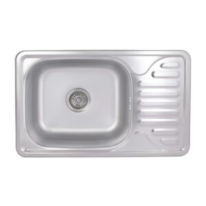 Кухонна мийка Brinex 6642 0,8 мм Satin (BRIN6642SAT08) Кухонна мийка Brinex 6642 0,8 мм Satin (BRIN6642SAT08)