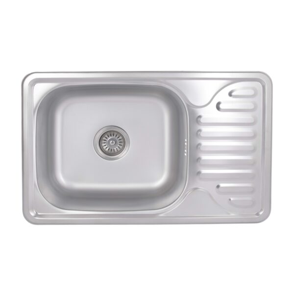 Кухонна мийка Brinex 6642 0,8 мм Satin (BRIN6642SAT08) Кухонна мийка Brinex 6642 0,8 мм Satin (BRIN6642SAT08)