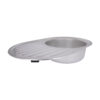 Кухонна мийка Brinex 7750 0,8 мм Satin (BRIN7750SAT08)