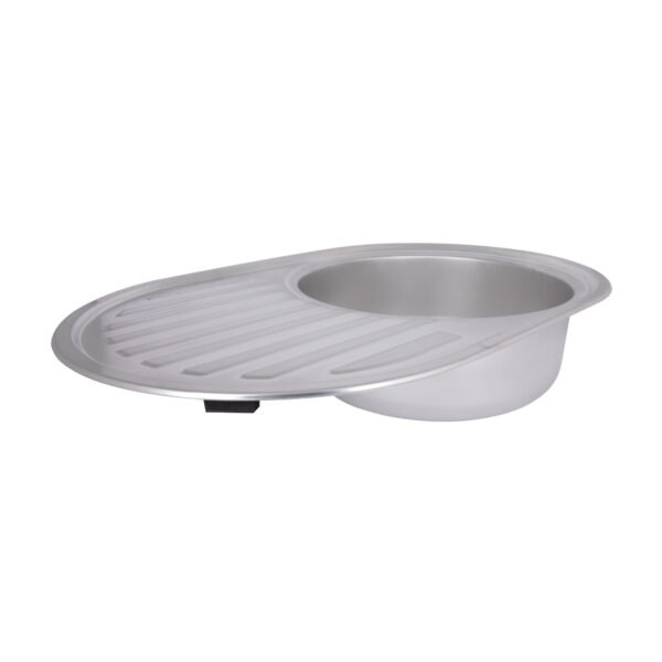 Кухонна мийка Brinex 7750 0,8 мм Satin (BRIN7750SAT08)