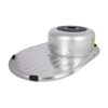 Кухонна мийка Brinex 7750 0,8 мм Satin (BRIN7750SAT08)