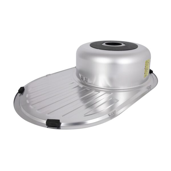 Кухонна мийка Brinex 7750 0,8 мм Satin (BRIN7750SAT08)