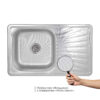 Кухонна мийка Brinex 7848 0,8 мм Micro Decor (BRIN7848MDEC08) Кухонна мийка Brinex 7848 0,8 мм Micro Decor (BRIN7848MDEC08)