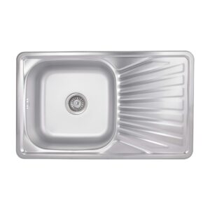 Кухонна мийка Brinex 7848 0,8 мм Satin (BRIN7848SAT08) Кухонна мийка Brinex 7848 0,8 мм Satin (BRIN7848SAT08)