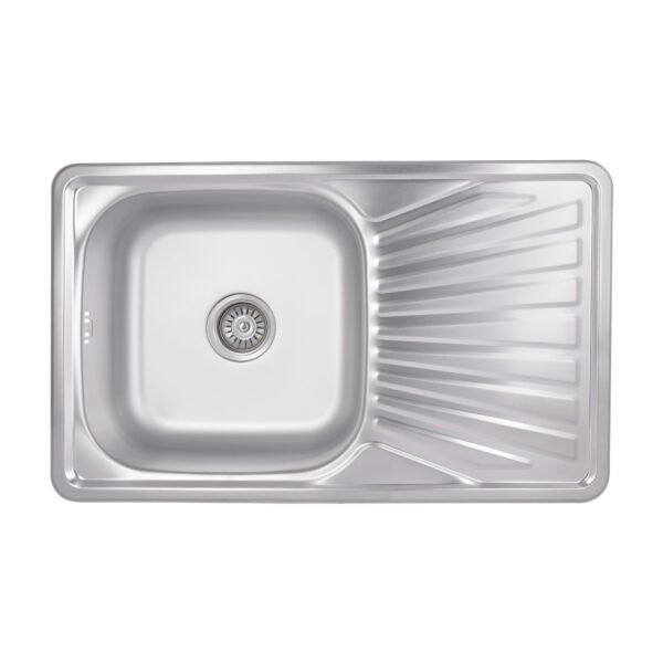 Кухонна мийка Brinex 7848 0,8 мм Satin (BRIN7848SAT08) Кухонна мийка Brinex 7848 0,8 мм Satin (BRIN7848SAT08)