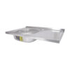 Кухонна мийка Brinex 5080-L 0,6 мм Satin (BRIN5080LSAT06) Кухонна мийка Brinex 5080-L 0,6 мм Satin (BRIN5080LSAT06)