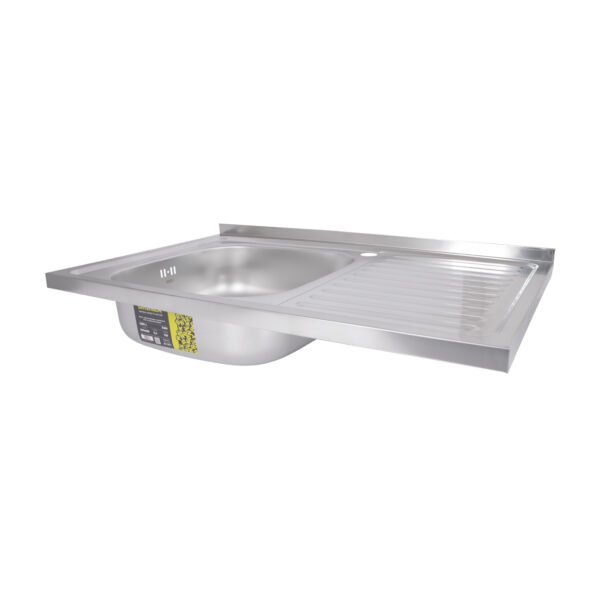 Кухонна мийка Brinex 5080-L 0,6 мм Satin (BRIN5080LSAT06) Кухонна мийка Brinex 5080-L 0,6 мм Satin (BRIN5080LSAT06)