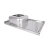 Кухонна мийка Brinex 5080-L 0,6 мм Satin (BRIN5080LSAT06) Кухонна мийка Brinex 5080-L 0,6 мм Satin (BRIN5080LSAT06)