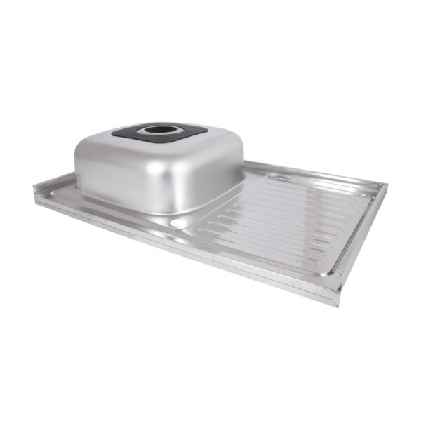 Кухонна мийка Brinex 5080-L 0,6 мм Satin (BRIN5080LSAT06) Кухонна мийка Brinex 5080-L 0,6 мм Satin (BRIN5080LSAT06)
