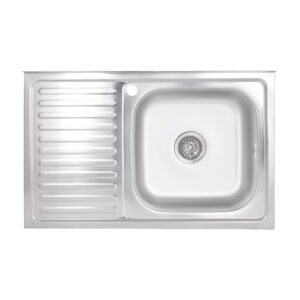 Кухонна мийка Brinex 5080-R 0,6 мм Satin (BRIN5080RSAT06) Кухонна мийка Brinex 5080-R 0,6 мм Satin (BRIN5080RSAT06)