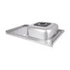 Кухонна мийка Brinex 5080-R 0,6 мм Satin (BRIN5080RSAT06)