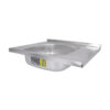 Кухонна мийка Brinex 6050-L 0,6 мм Satin (BRIN6050LSAT06)