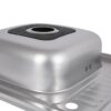Кухонна мийка Brinex 6050-L 0,6 мм Satin (BRIN6050LSAT06)