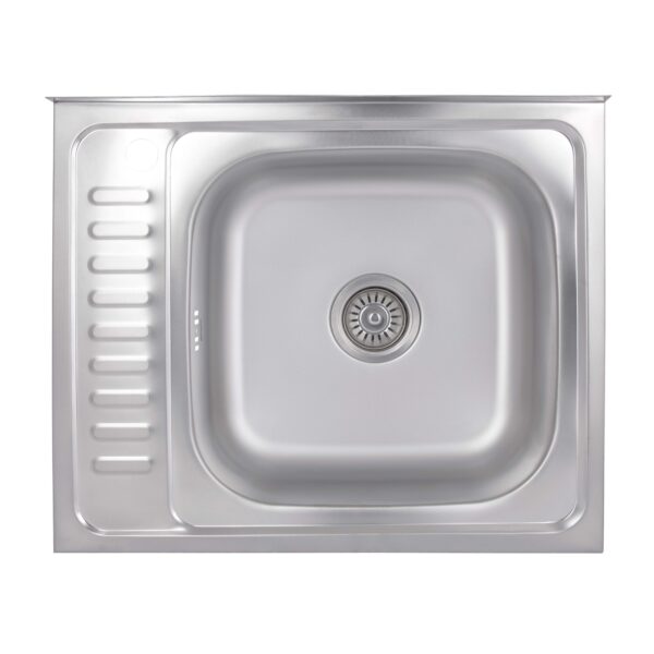Кухонна мийка Brinex 6050-R 0,6 мм Satin (BRIN6050RSAT06) Кухонна мийка Brinex 6050-R 0,6 мм Satin (BRIN6050RSAT06)
