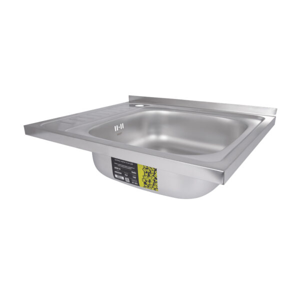 Кухонна мийка Brinex 6050-R 0,6 мм Satin (BRIN6050RSAT06) Кухонна мийка Brinex 6050-R 0,6 мм Satin (BRIN6050RSAT06)