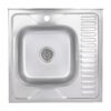 Кухонна мийка Brinex 6060-L 0,6 мм Satin (BRIN6060LSAT06) Кухонна мийка Brinex 6060-L 0,6 мм Satin (BRIN6060LSAT06)
