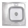 Кухонна мийка Brinex 6060-R 0,6 мм Satin (BRIN6060RSAT06)