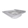 Кухонна мийка Brinex 6060-R 0,6 мм Satin (BRIN6060RSAT06)