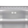 Кухонна мийка Brinex 6060-R 0,6 мм Satin (BRIN6060RSAT06)