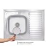 Кухонна мийка Brinex 6080-L 0,6 мм Satin (BRIN6080LSAT06) Кухонна мийка Brinex 6080-L 0,6 мм Satin (BRIN6080LSAT06)