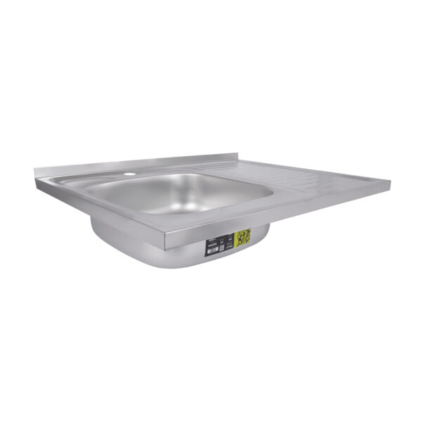 Кухонна мийка Brinex 6080-L 0,6 мм Satin (BRIN6080LSAT06) Кухонна мийка Brinex 6080-L 0,6 мм Satin (BRIN6080LSAT06)