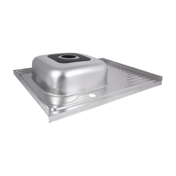 Кухонна мийка Brinex 6080-L 0,6 мм Satin (BRIN6080LSAT06) Кухонна мийка Brinex 6080-L 0,6 мм Satin (BRIN6080LSAT06)