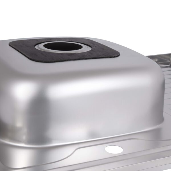 Кухонна мийка Brinex 6080-L 0,6 мм Satin (BRIN6080LSAT06) Кухонна мийка Brinex 6080-L 0,6 мм Satin (BRIN6080LSAT06)