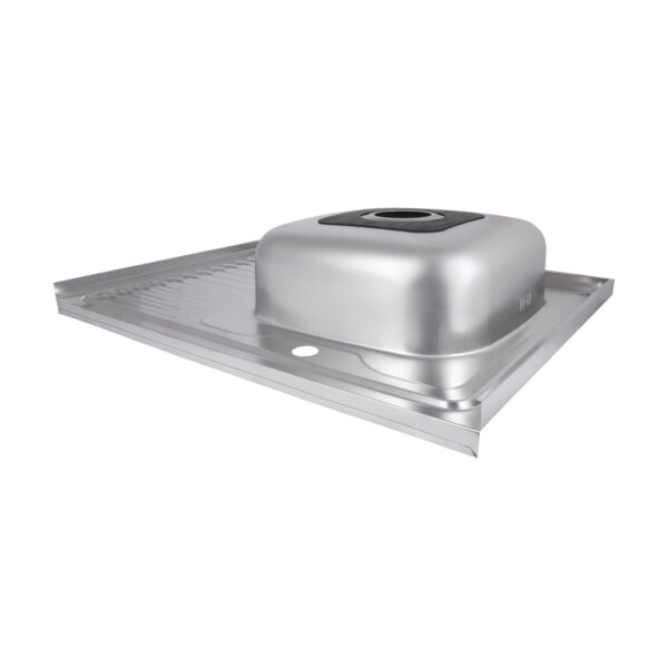 Кухонна мийка Brinex 6080-R 0,6 мм Satin (BRIN6080RSAT06) Кухонна мийка Brinex 6080-R 0,6 мм Satin (BRIN6080RSAT06)