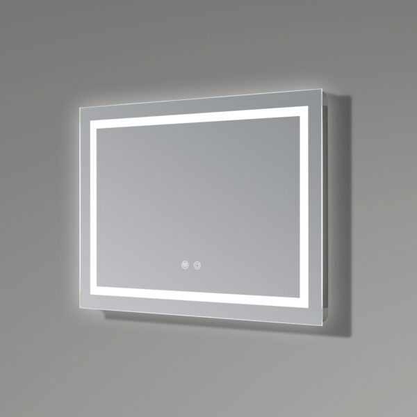 Дзеркало Qtap Mideya (DC-F613) 700х500 з LED-підсвічуванням Touch, з антизапотіванням, димером QT2078NCF7050W