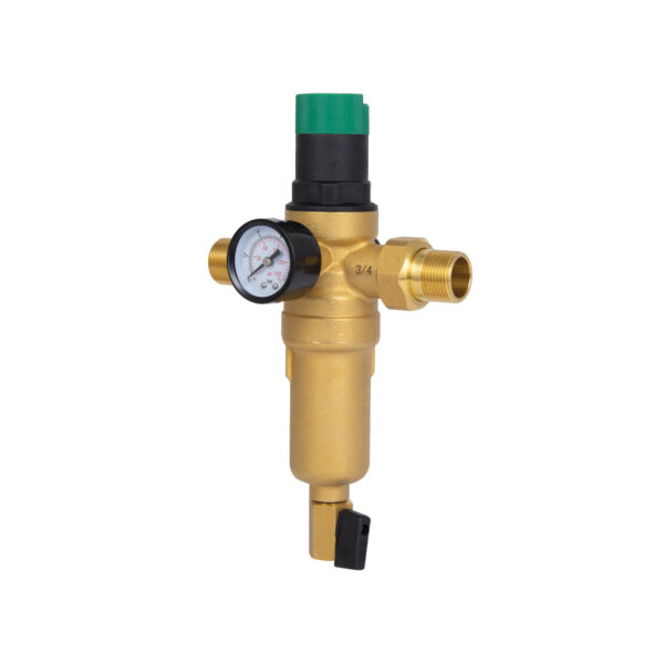 Фильтр самопромывной Thermo Alliance Forte 3/4" с редуктором для горючей воды SF128W20H Фільтр самопромивний Thermo Alliance Forte 3/4" з редуктором для горячої води SF128W20H