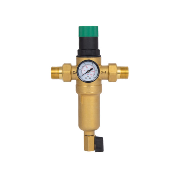 Фильтр самопромывной Thermo Alliance Forte 3/4" с редуктором для горючей воды SF128W20H Фільтр самопромивний Thermo Alliance Forte 3/4" з редуктором для горячої води SF128W20H