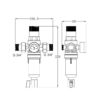 Фільтр самопромивний Thermo Alliance Forte 3/4" з редуктором для холодної води SF128W20C Фільтр самопромивний Thermo Alliance Forte 3/4" з редуктором для холодної води SF128W20C
