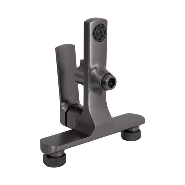 Змішувач для ванни Qtap Slavonice (з душовим гарнітуром) QTSLV259GMB48035 Gunmetal Black PVD Змішувач для ванни Qtap Slavonice (з душовим гарнітуром) QTSLV259GMB48035 Gunmetal Black PVD