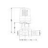 Кран радіаторний термостатичний Icma 1/2"ВЗ прямий №765+940 82765AD06940 Кран радіаторний термостатичний Icma 1/2"ВЗ прямий №765+940 82765AD06940