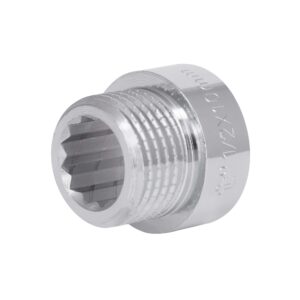 Удлинитель хромированный Thermo Alliance Forte 1/2"ВЗ, L=10 мм TAF1301510 Подовжувач хромований Thermo Alliance Forte 1/2"ВЗ, L=10 мм TAF1301510
