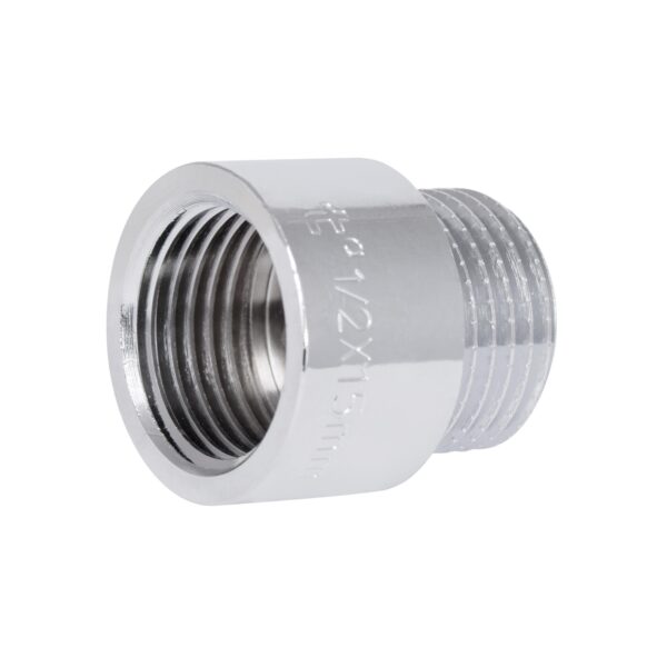 Удлинитель хромированный Thermo Alliance Forte 1/2"ВЗ, L=10 мм TAF1301510 Подовжувач хромований Thermo Alliance Forte 1/2"ВЗ, L=10 мм TAF1301510