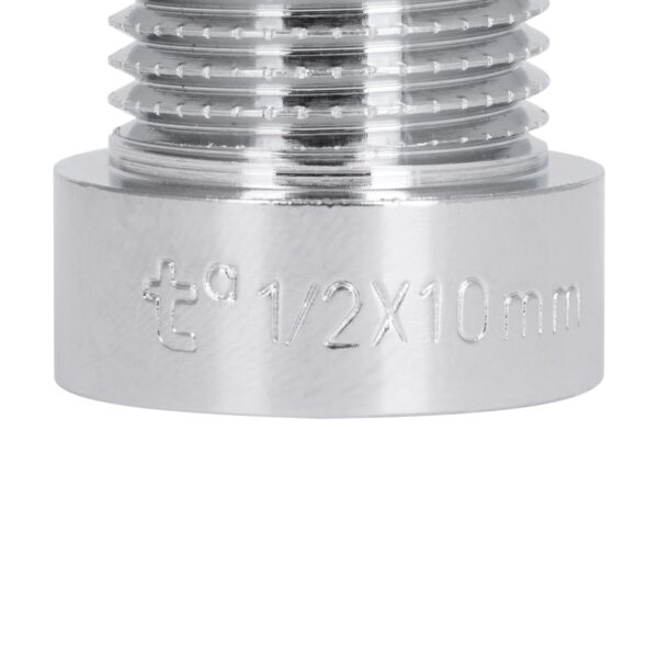 Удлинитель хромированный Thermo Alliance Forte 1/2"ВЗ, L=10 мм TAF1301510 Подовжувач хромований Thermo Alliance Forte 1/2"ВЗ, L=10 мм TAF1301510