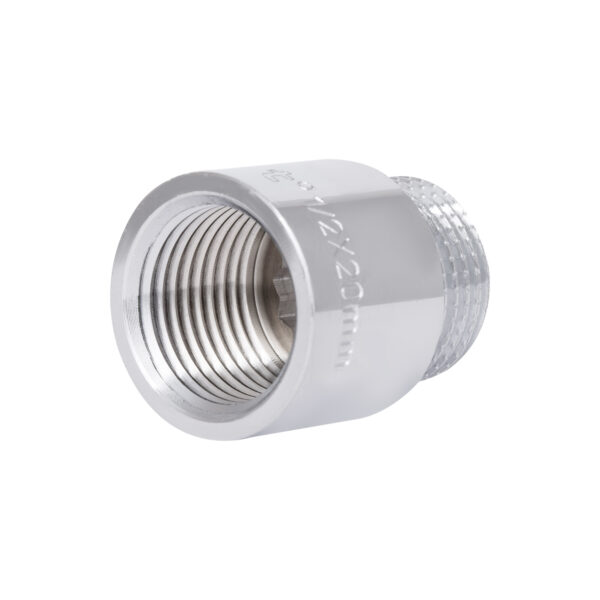 Удлинитель хромированный Thermo Alliance Forte 1/2"ВЗ, L=20мм TAF1301520 Подовжувач хромований Thermo Alliance Forte 1/2"ВЗ, L=20 мм TAF1301520