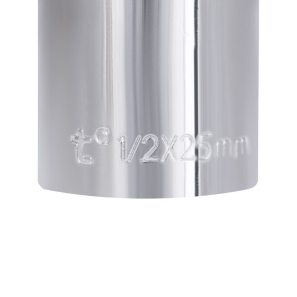 Удлинитель хромированный Thermo Alliance Forte 1/2"ВЗ, L=25мм TAF1301525 Подовжувач хромований Thermo Alliance Forte 1/2"ВЗ, L=25 мм TAF1301525