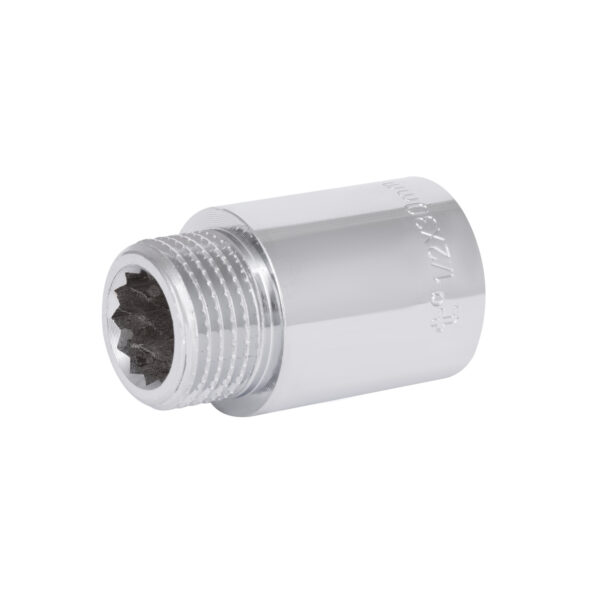 Удлинитель хромированный Thermo Alliance Forte 1/2"ВЗ, L=30мм TAF1301530 Подовжувач хромований Thermo Alliance Forte 1/2"ВЗ, L=30 мм TAF1301530