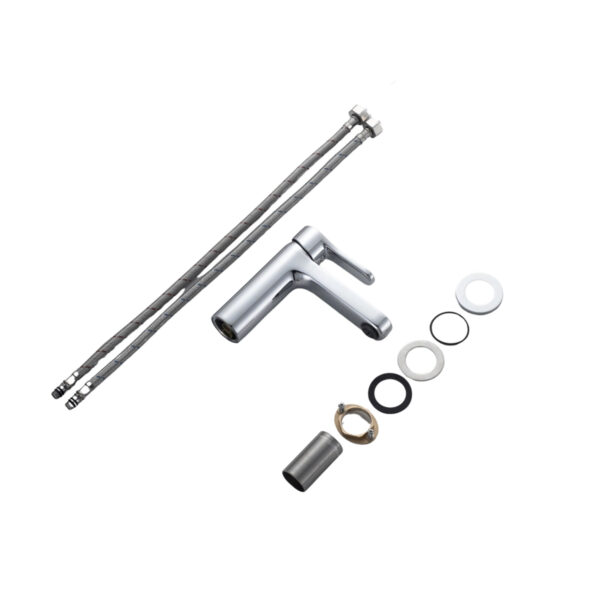 Смеситель латунный для раковины Lidz Astra 001F (k35) LDAST001FCRM48085 Chrome Змішувач латунний для раковини Lidz Astra 001F (k35) LDAST001FCRM48085 Chrome