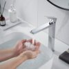 Смеситель латунный для раковины Lidz Orion 001FH высокий (k25) LDORI001FHCRM48096 Chrome Змішувач латунний для раковини Lidz Orion 001FH високий (k25) LDORI001FHCRM48096 Chrome